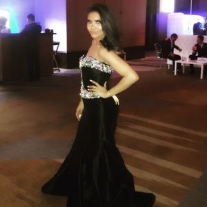 FLASH SALE ⭐️⭐️ Black Jovani mermaid dress